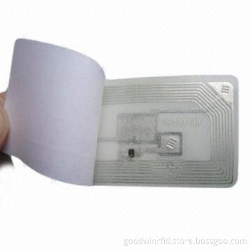 RFID Label with 13.56MHz Operating Frequency and 5CM Reading Range